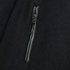 AMIRI thickened loose bomber baseball jacket black