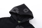Denim Tears The Black Cotton Wreath Hoodie