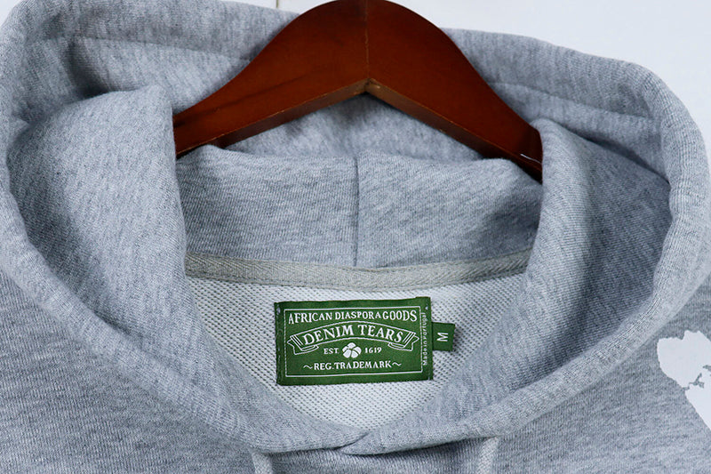 Denim Tears Kapok Flower Pattern Printed Hoodie