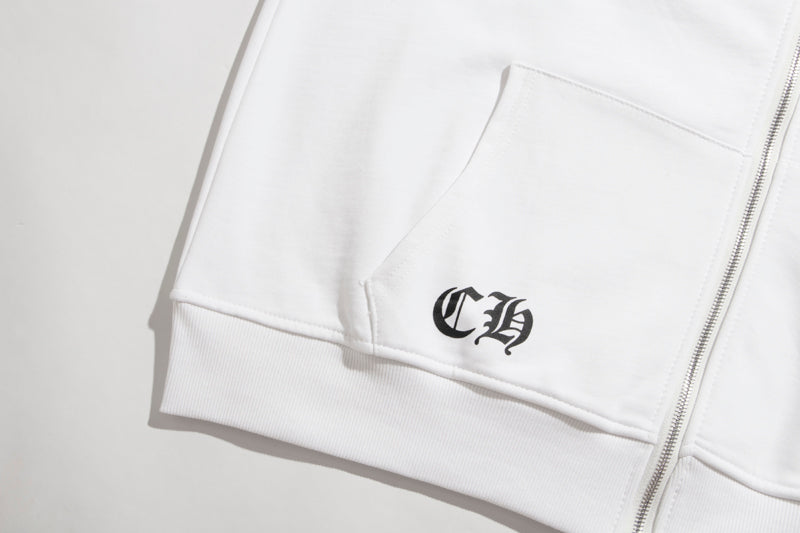 Chrome Hearts New Zip Up Hoodie 5009