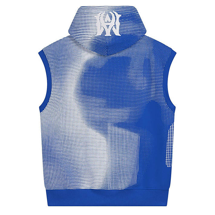 AMIRI Flock Hooded Sleeveless Sweatshirt